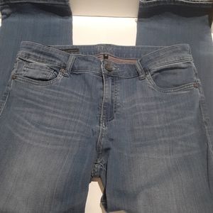 Kut From The Kloth High Rise Straight Leg Jean's